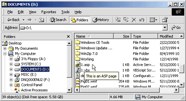 Figure 11 Simple Infotip