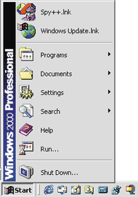 Figure 15 Start Menu